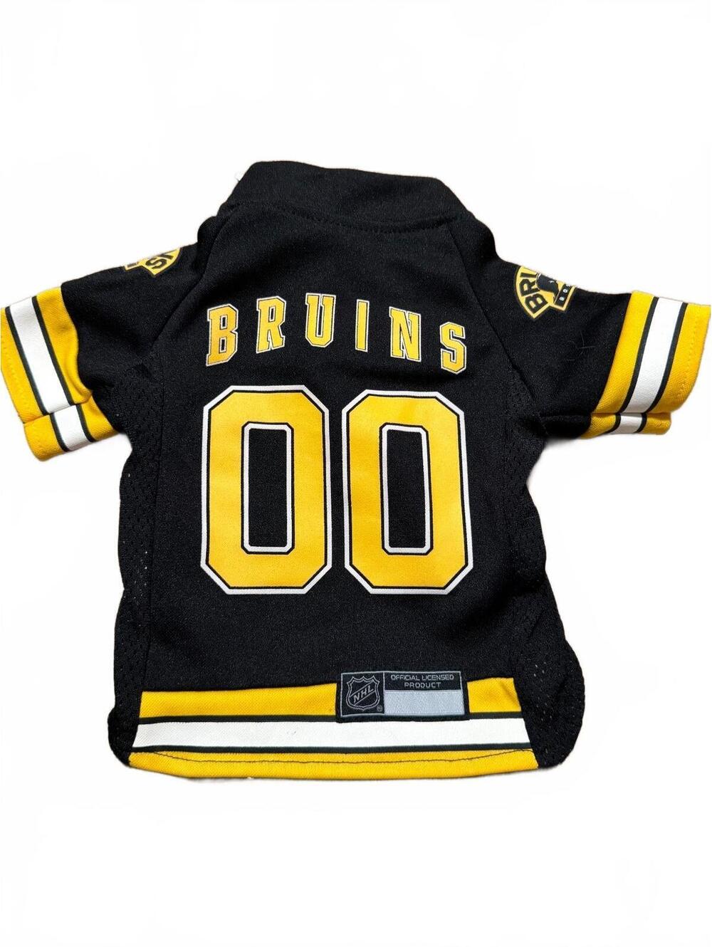Pets First Boston Bruins NHL Official Licensed Dog Jersey Size Small